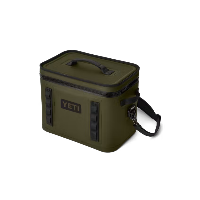 YETI Hopper Flip 18 Soft Cooler Olive / Black
