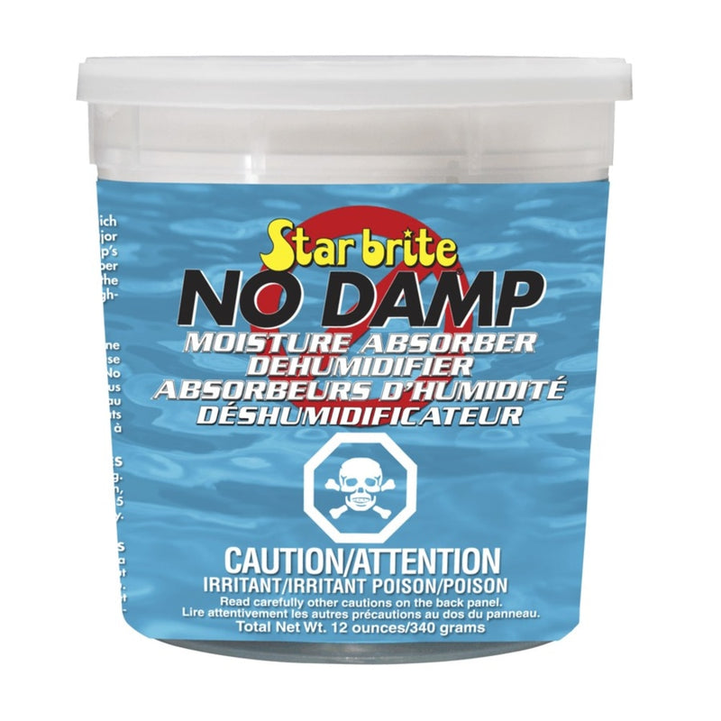 Star brite No Damp 12 oz (085412C) Canadian bilingual moisture absorber bucket, centred on a white 800 × 800 canvas