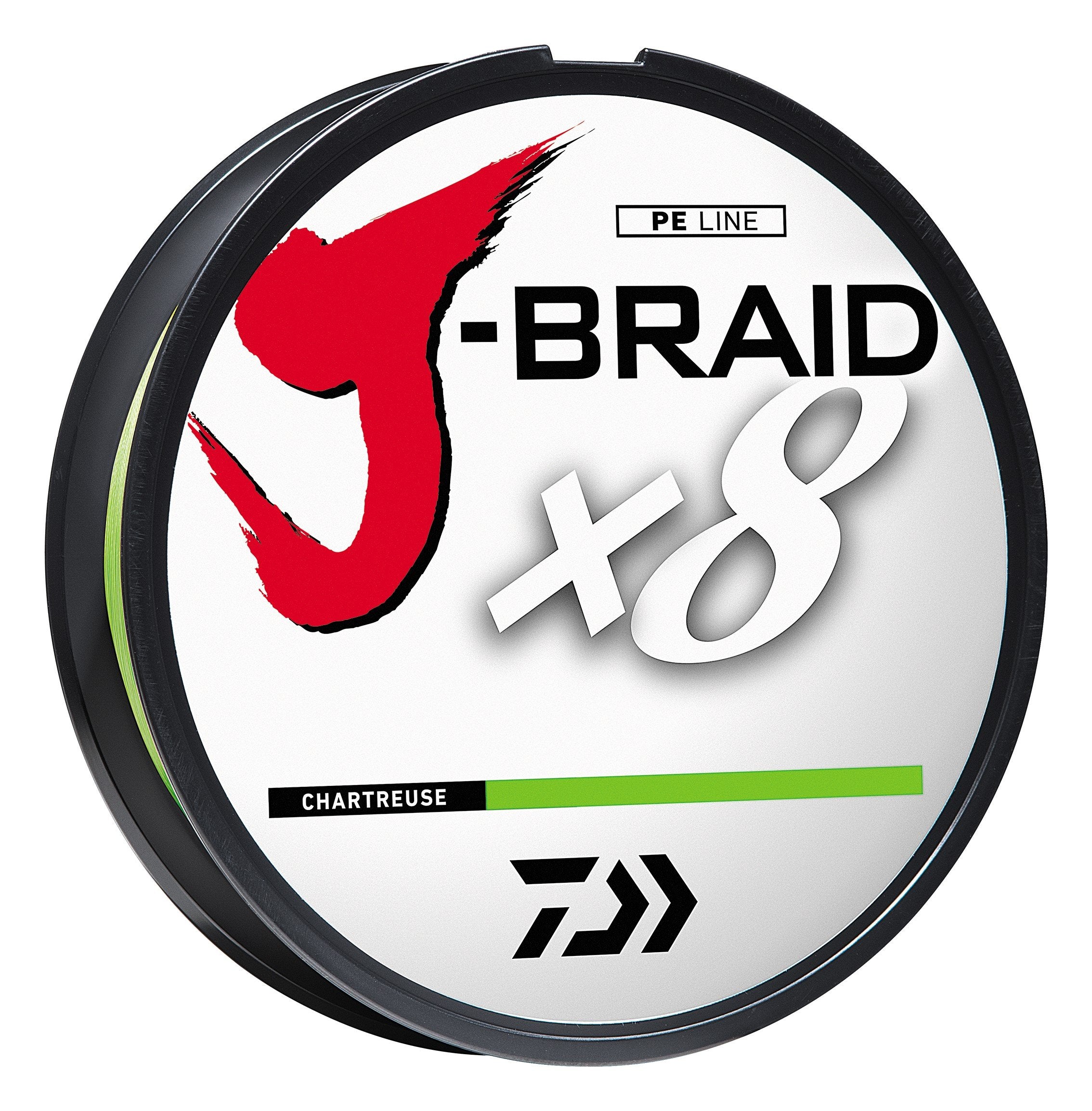 Daiwa J-Braid X8 Braided Line Chartreuse
