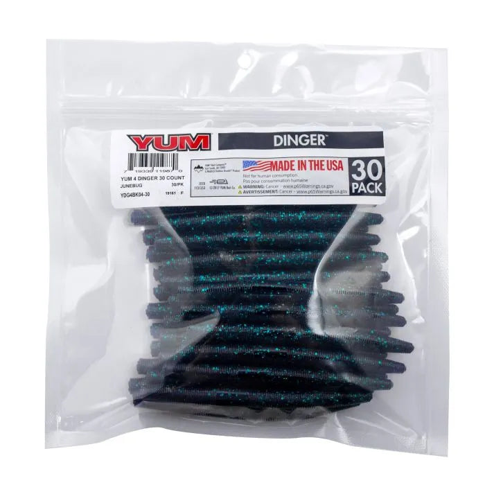 YUM 4" Dinger Bulk 30 Pack