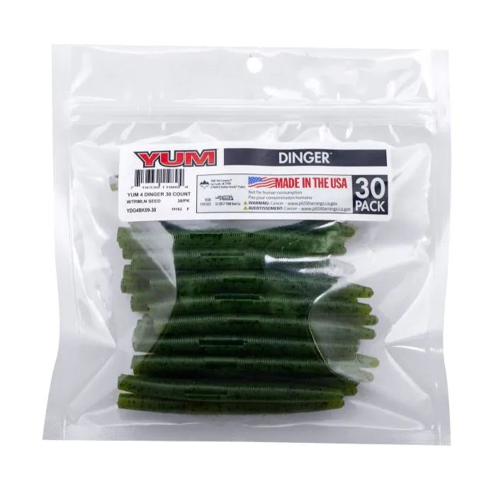 YUM 4" Dinger Bulk 30 Pack