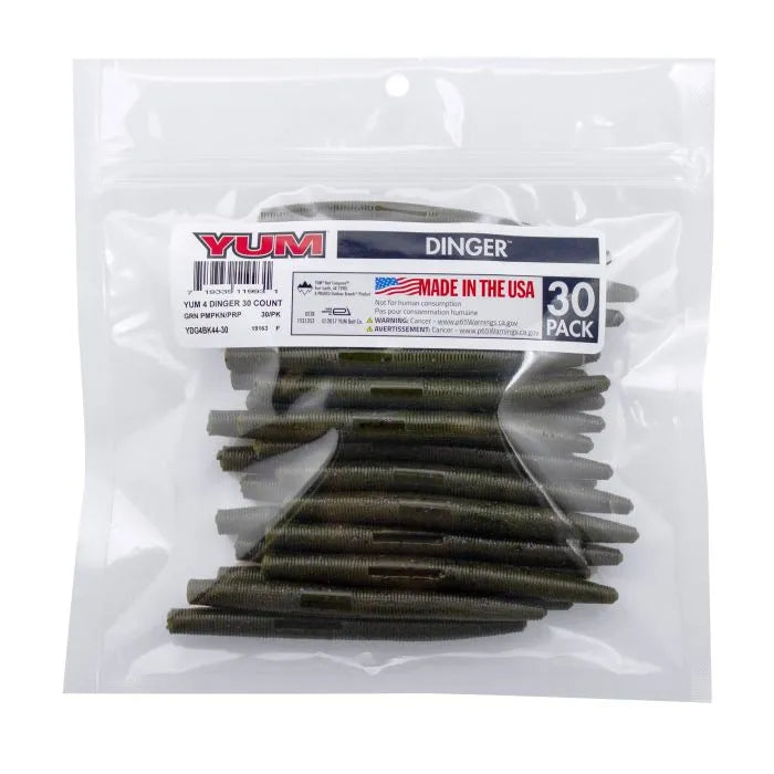 YUM 4" Dinger Bulk 30 Pack