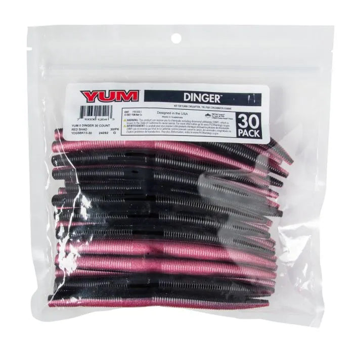 YUM 5" Dinger Bulk 30 Pack