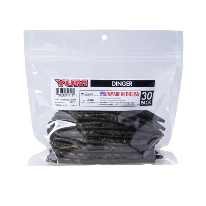 YUM 5" Dinger Bulk 30 Pack
