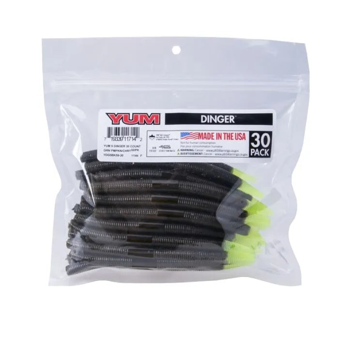 YUM 5" Dinger Bulk 30 Pack