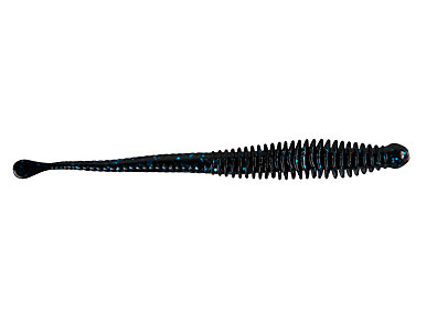 5.5" PowerBait® Rib Snake - BLACK BLUE FLECK-High Falls Outfitters