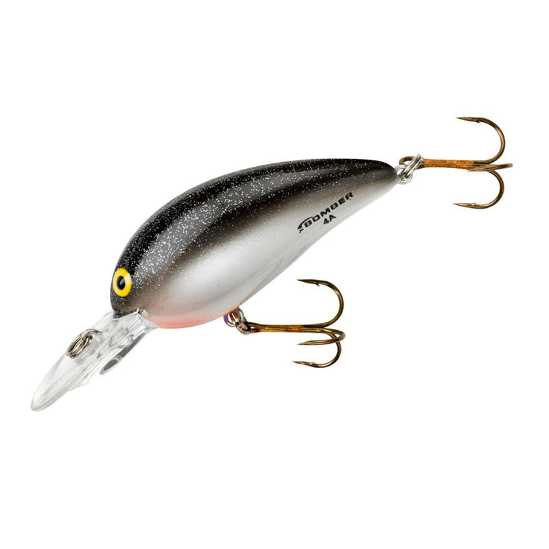BOMBER MODEL A CRANKBAIT - 1/8" 3/8OZ - BLACK PEARL-High Falls Outfitters