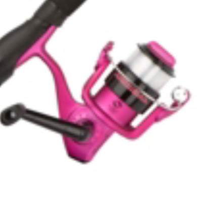 Leisure Sports Spinning Rod and Reel Fishing Combo - 6' 6, Pink