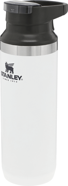 STANLEY - 16 OZ TRAVEL MUG (SWITCH BACK)-WHITE/BLK