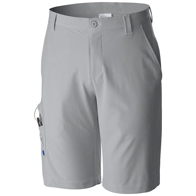 Columbia Men's PFG Terminal Tackle Shorts, 32, Black/Cool Grey