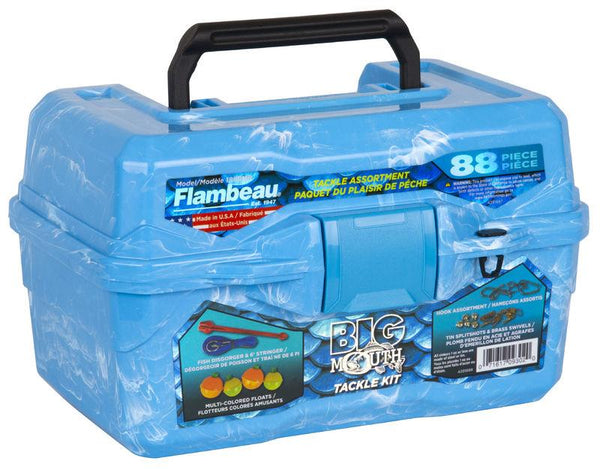 Big Mouth Tackle Box Kit - Pearl Blue Swirl