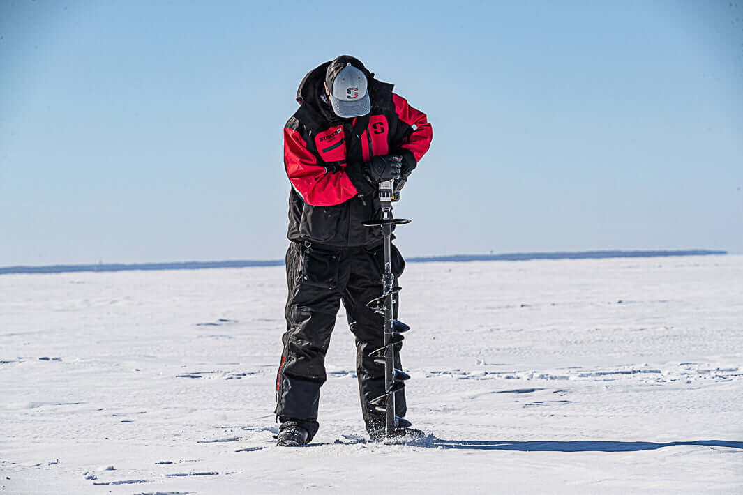 Salopette de pêche sur glace Striker Climate noire