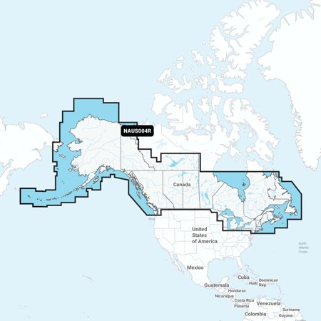Navionics+ Cartography Chart Card - Canada & Alaska