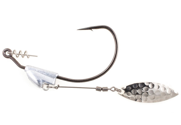 Owner Flashy Swimmer Twistlock - Silver Willow - 2 Pk