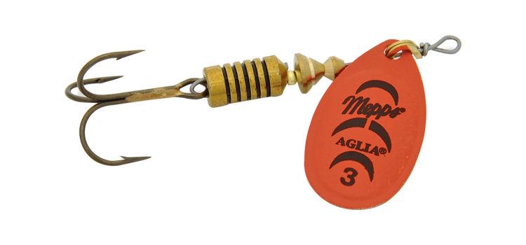 Mepps Aglia Tandem Spinners, Inline, Bucktail Trebles, Size 5, 7/8