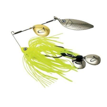 5" SAVAGE TIFLEX SPINNER BAIT - CHARTREUSE SHAD-High Falls Outfitters