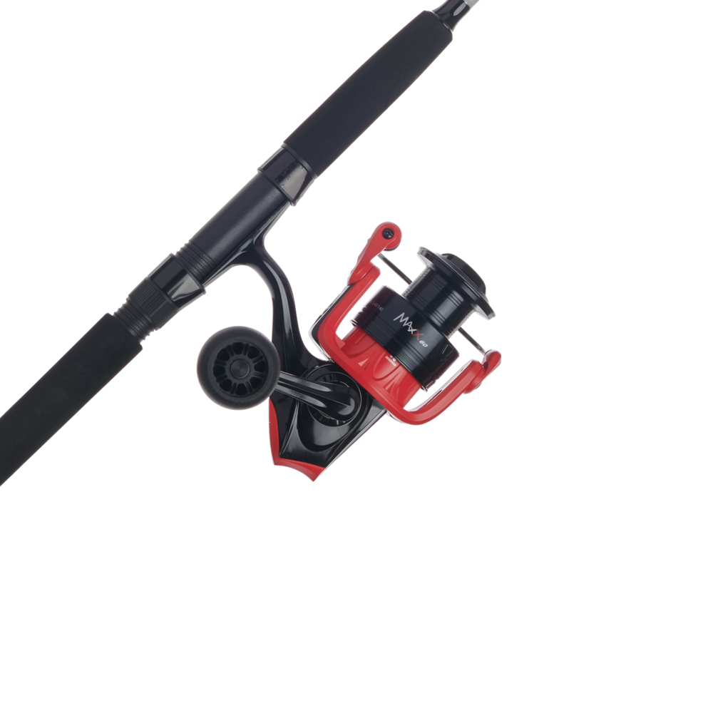 abu garcia red max spinning combo X 1-Piece the Max X Spinning Combo is perfect for a wide variety of techniques and applications. Pure Fishing Brands: Abu Garcia