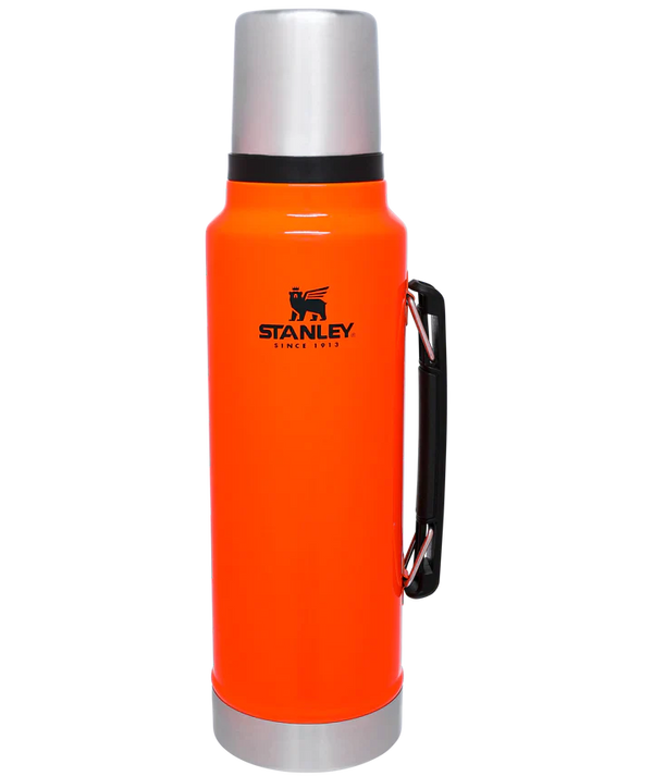 Stanley Classic Legendary 1-5 Qt Blaze Orange BPA Free Insulated Bottle