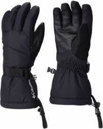 COLUMBIA WHIRLIBIRD GLOVES - BLACK W GREY