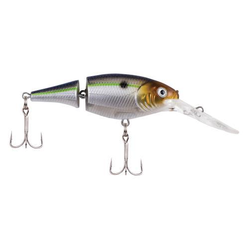  Berkley Flicker Shad Fishing Lure, Black Silver, 1/2