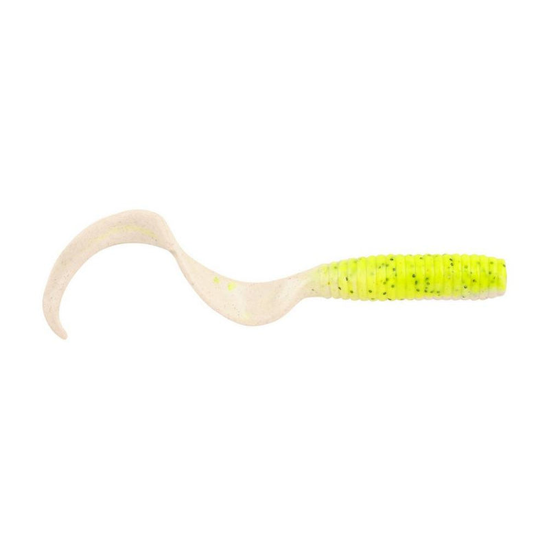 Berkley Gulp 4 Inch Grub Chartreuse Neon Pepper