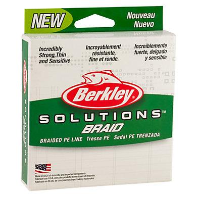 berkley braided translucent fishing line BERKLEY SOLUTIONS BRAID LINE