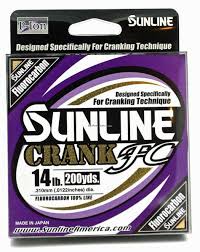 LIGNE SUNLINE CRANK FC FLUOROCARBONE 200 YDS