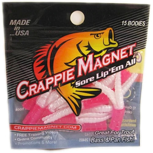 Crappie Magnet Series Body Pack 15pcs White