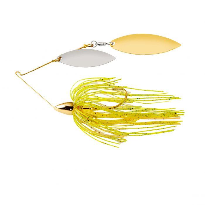 War Eagle Gold Frame Double Willow Spinnerbait 3/8OZ
