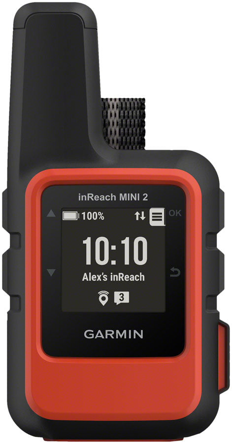 Garmin inReach Mini 2 Satellite Communicator - GPS, Flame Red