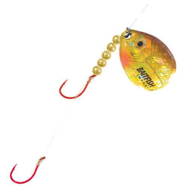 Northland Baitfish Image Spinner Harness #4 1-Cd Gold Shiner