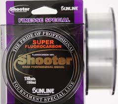SUNLINE SHOOTER SUPER FLUOROCARBONE 110 YDS FINESSE SPÉCIAL NATUREL CLAIR