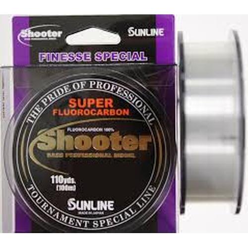 SUNLINE SHOOTER SUPER FLUOROCARBON  110 YDS  FINESSE SPECIAL  NATURAL CLEAR