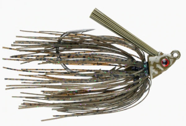 Freedom Swim Jig 1/2 Oz Green Pumpkin Candy - Tackle Depot