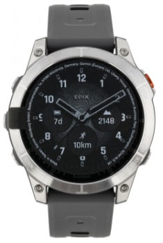 Garmin Epix Gen2 Smart Watch Slate Steel Gray with Titanium