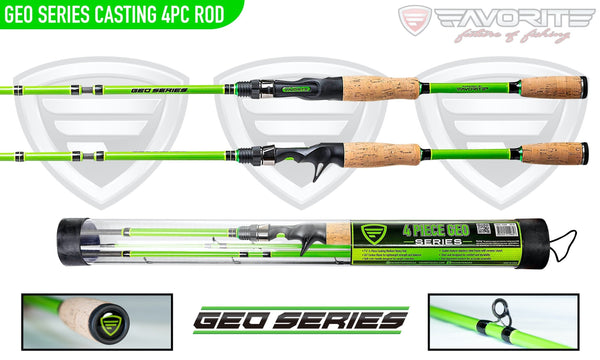 Viridian Geo Series 4pc Casting Rod