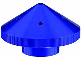 ELIMINATOR - TROLLING MOTOR PROP NUT -   BLUE