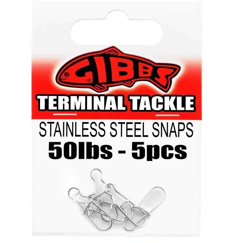 GIBBS STAINLESS STEEL SNAPS - Tackle Depot