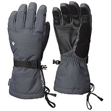 COLUMBIA WHIRLIBIRD GLOVES - GRAPHITE