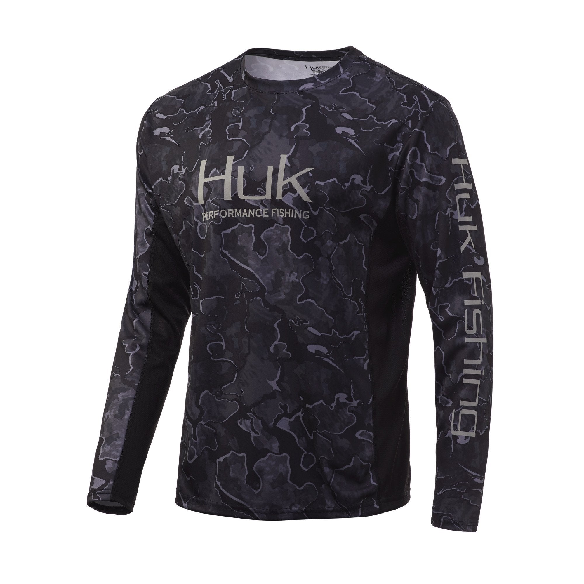 Huk - T-shirt de pêche Icon X avec technologie ICE (manches longues)