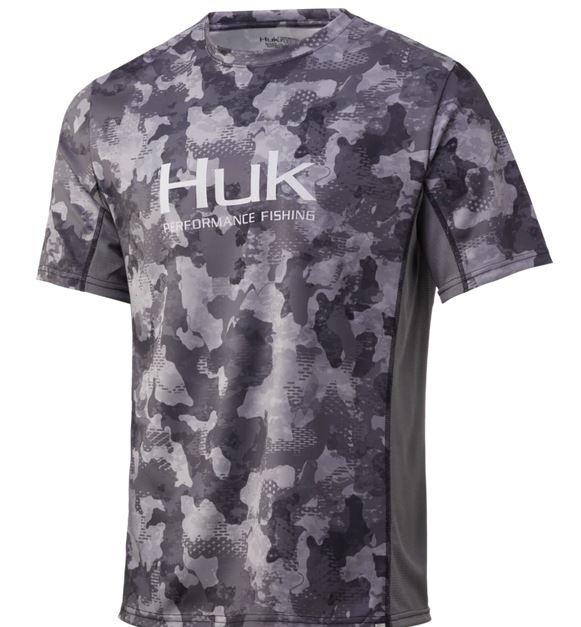 HUK ICON X REFRACTION CAMO SS TEE