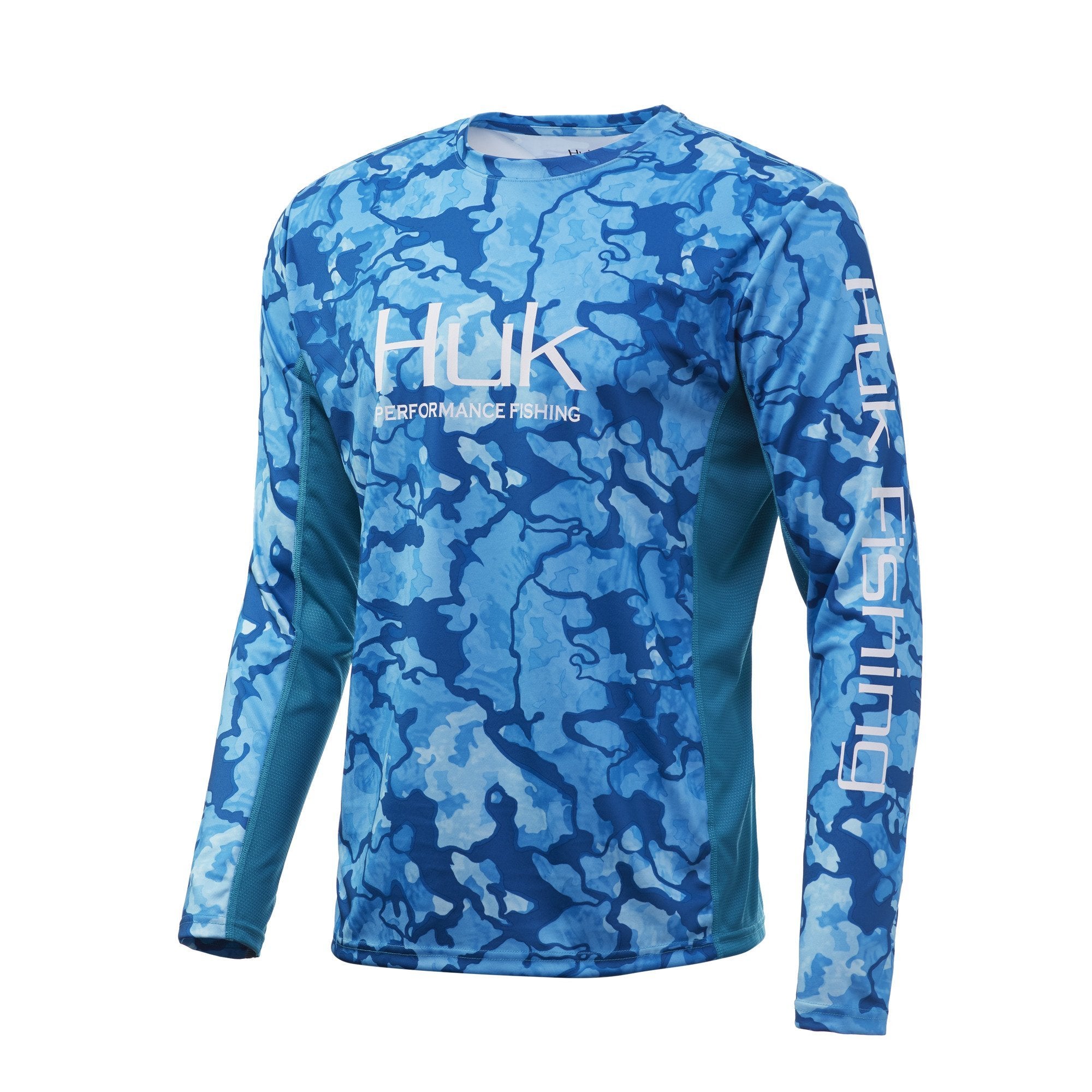 Huk - T-shirt de pêche Icon X avec technologie ICE (manches longues)