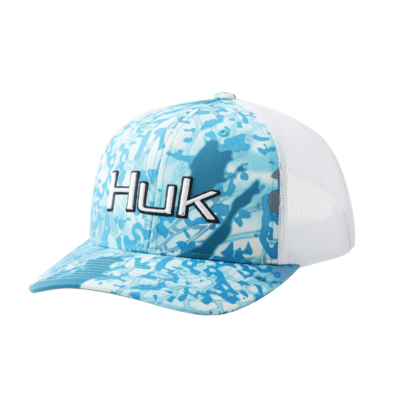 HUK MOSSY OAK HYDRO MESH HAT (SNAP BACK)
