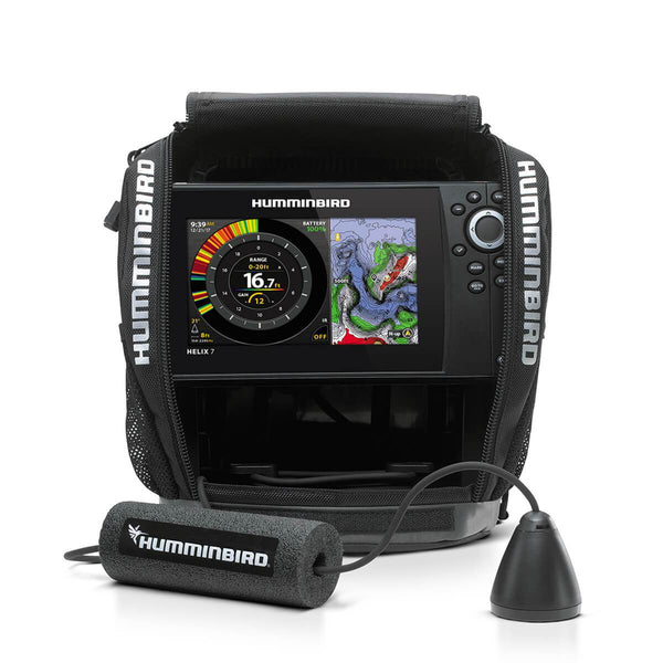 HUMMINBIRD ICE PORTABLE CONVERSION KIT WITH CHIRP ICE TRANSDUCER FOR HELIX 8/9/10