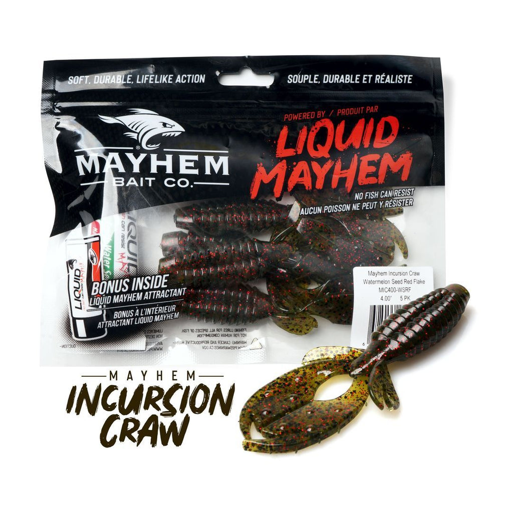 LIQUID MAYHEM INCURSION CRAW - Tackle Depot