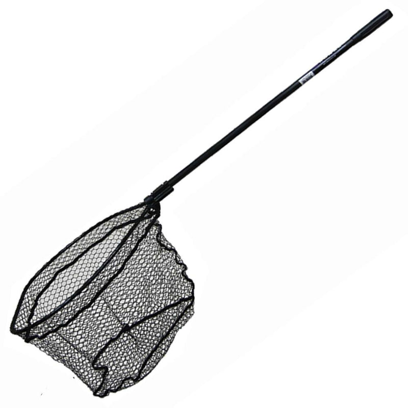 Fishing Net Folding Landing Net - Collapsible Fishing Nets with Telescopic  Pole Handle, Durable Rubber Coating Knotless Mesh, Safe Fish Catching and