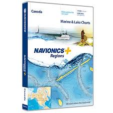 NAVIONICS + REGIONS MARINE AND LAKE CHARTS      CANADA AND ALASKA