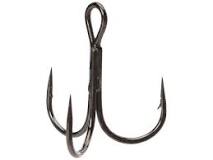 PATIKIL 16# Treble Fish Hooks, 50 Pack 0.35 L Carbon Steel Sharp