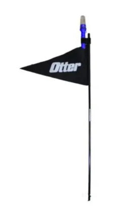 Otter Saftey Light, Beacon & Flag Kit, LED Lights, Includes Sensor & Batteries