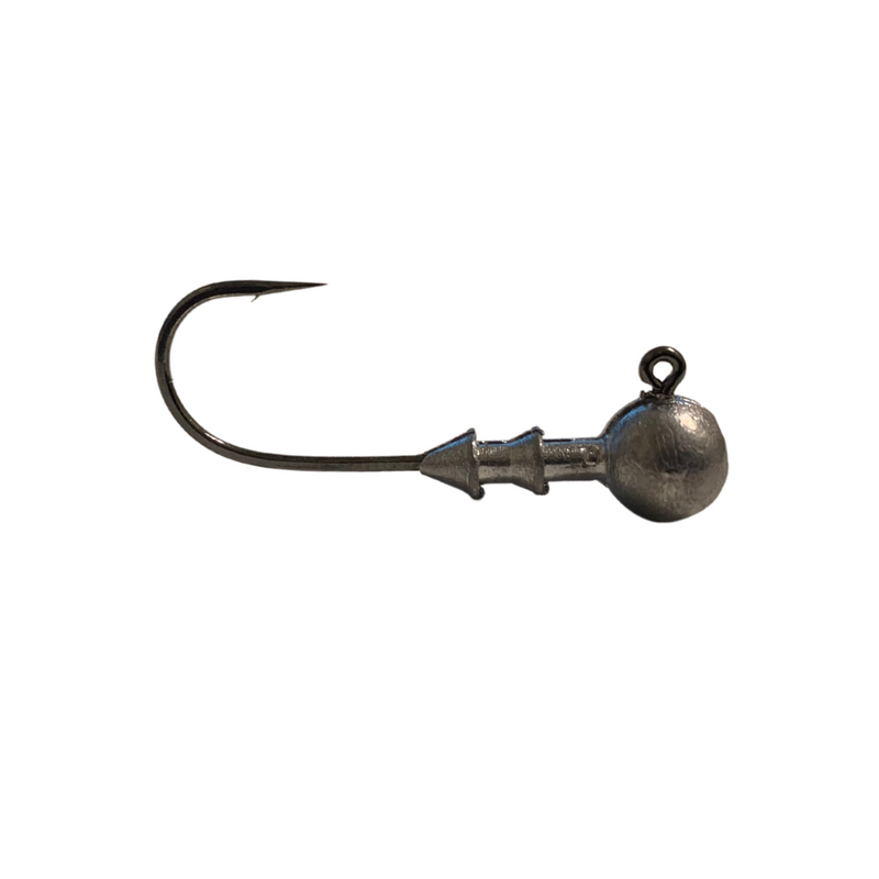 Great Lakes Finesse Stealth Ball Jig Head Matte Brown / 1/16oz. 1/0